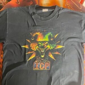 Vintage 90s ICP Navy Blue Rap T-Shirt – Size XL